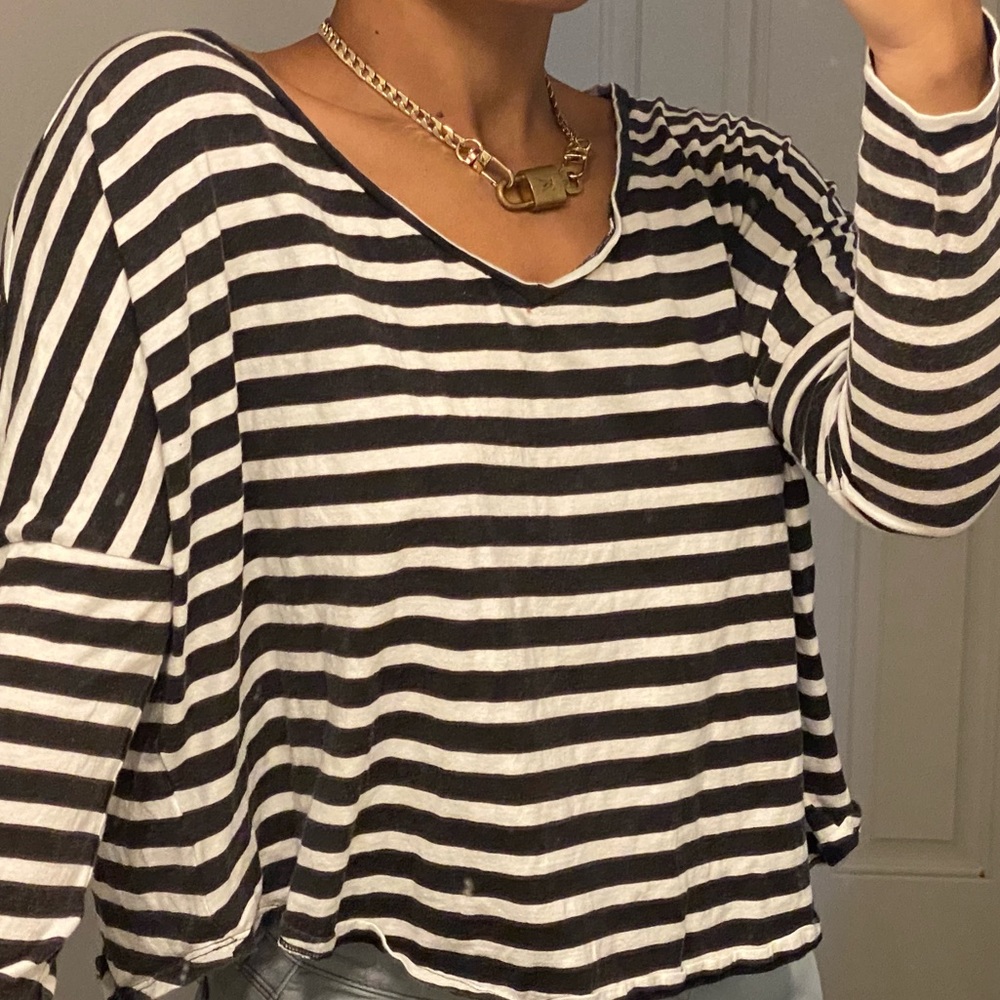Molly Green Asymmetrical Long-Sleeve